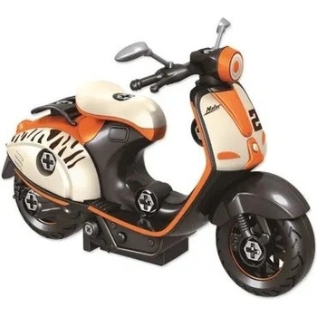 RSTA Скутер за сглобяване RS Toys - Vespa, бял/оранжев (12211 А)