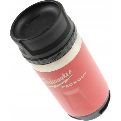 Milwaukee termoska s viečkom 355 ml růžová