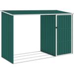HABA Градински навес зелен 245x98x159 см поцинкована стомана (V46293)