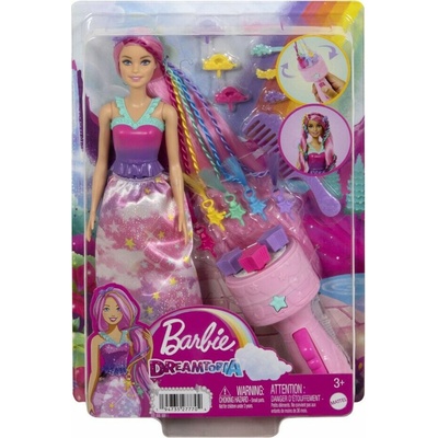 Mattel Barbie Dreamtopia Twist N Style Panenka JCW55