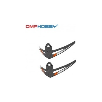 OMP Hobby M2 EVO: Chvostový stabilizátor oranžový