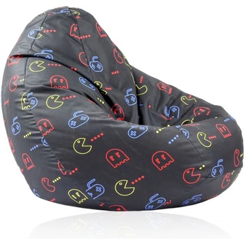 Image 1 of Pufrelax Пуф круша 520л. , Nirvana Gigant - Game On, Водоустойчив, Перящ се калъф, Пълнеж от Полистиролни перли, принт