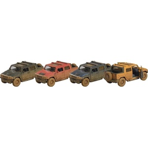 Goki Метален джип Goki - Hummer H2 Sut, 1: 40, асортимент (12317)