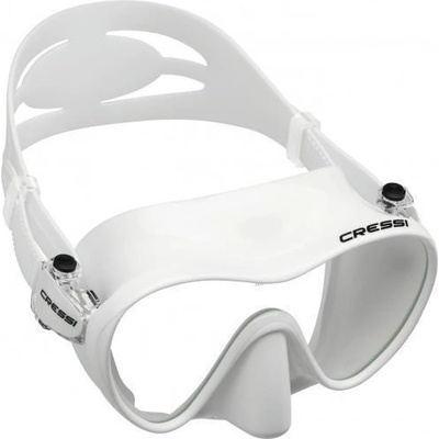 CRESSI F1 White Transparent UNI Маска за плуване (ZDN283000)