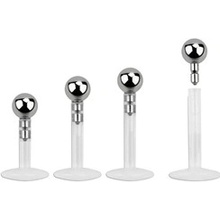 Piercingate labreta s kuličkou PLA00263