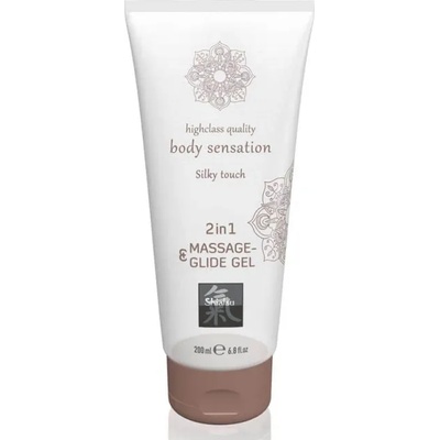 Shiatsu Massage & Glide Gel 2in1 Silky Touch 200ml