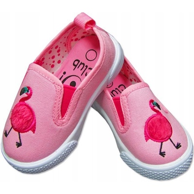 Yo Club trampičky detské plameniak topánky ružové