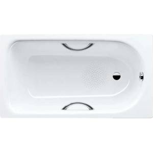 KALDEWEI Advantage - Правоъгълна вана Saniform Plus Star 331, 150x70 см, с отвори за дръжки, противоплъзгащо покритие, Perl-Effekt, бяла 133130003001 (133130003001)