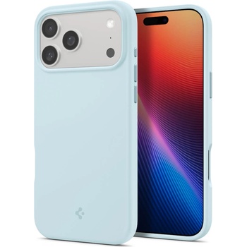 Spigen Силиконов (TPU) калъф с MagSafe за iPhone 17 Pro Max - Spigen Silicone Fit MagSafe Case (светлосин) (ACS10273)