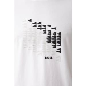 BOSS Green тениска мъжка с памук TS_Network Flag (50566853)