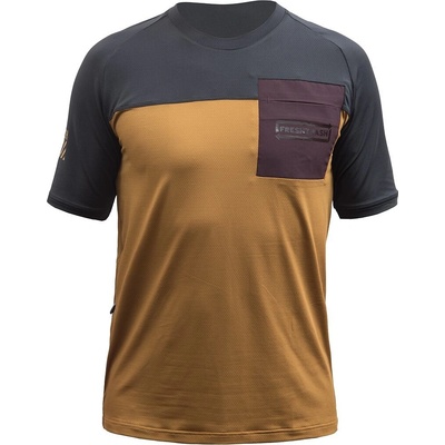 Fresh Trash MEN'S HORIZON POCKET SHORT SLEEVE GOLDEN/BLACK