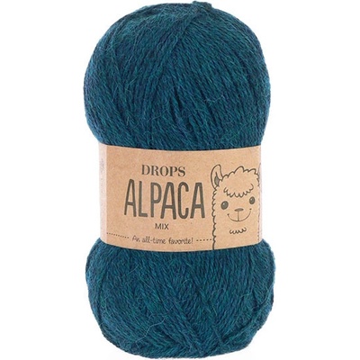 Příze DROPS Alpaca mix 7240 - petrol