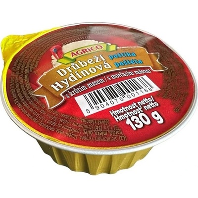 Agrico hydinová paštéta s morčacím mäsom 130 g