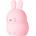 Saro Нощна силиконова лампа Saro Baby - Little Bunny, Pink (37483)
