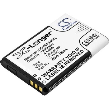 Cameron Sino Батерия за мобилен телефон DORO 6821, 6881, 1370, 6060 380147 LiIon 3, 7V 1200mAh CAMERON SINO (CS-DEP240SL)