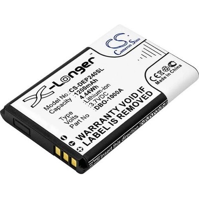 Cameron Sino Батерия за мобилен телефон DORO 6821, 6881, 1370, 6060 380147 LiIon 3, 7V 1200mAh CAMERON SINO (CS-DEP240SL)