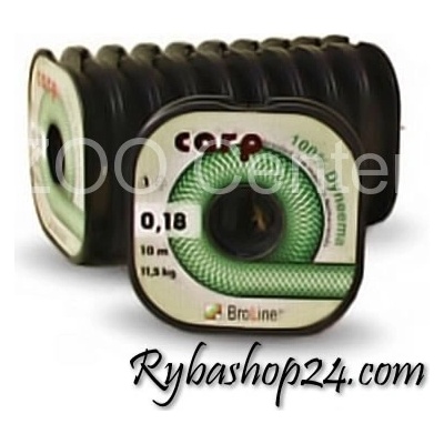 Broline Dynema Carp green 10m 0,12mm 8,1kg