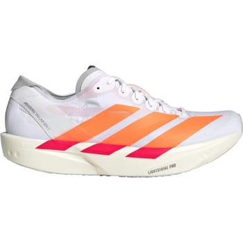 Adidas Маратонки Adidas Men's Adizero Takumi Sen Fast Running Shoes - White/Orange