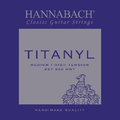 Hannabach série 950 Medium / High Tension Titanyl Sada GEW653157