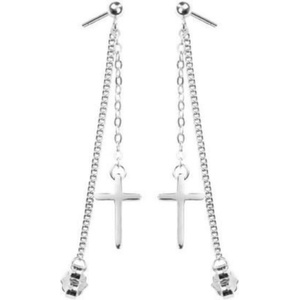 Silenti Jewelry Сребърни обеци "Убеждение