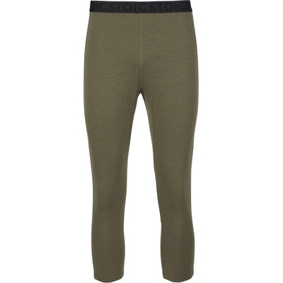 Stoic Мъжко мериносово термобельо Stoic MerinoMesh150 SadjemSt. 3/4 Pants Merino base layer - Olive Green (015-2007-0713)