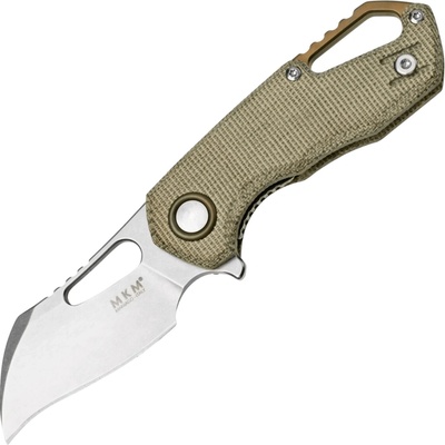 MKM ISONZO M390 Green canvas micarta BÖHLER M390 MK FX03M-1GC