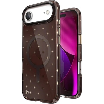 Speck Калъф Speck - Presidio Lux Glitter, iPhone 17 Air, MagSafe, Shade/Gold Stars (151019-3275)