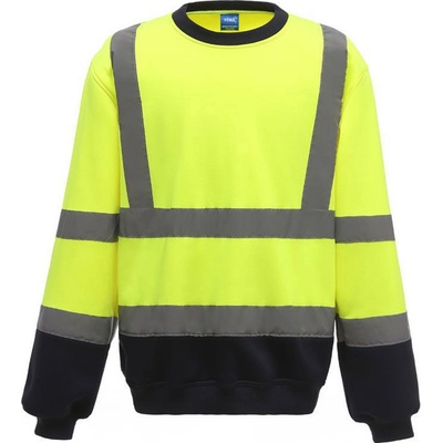 Yoko reflexní mikina HVJ510 Hi-Vis yellow