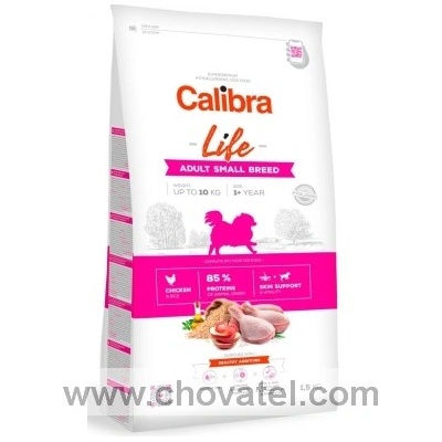 Calibra Dog Life Adult Small Breed Chicken 2 x 1,5 kg