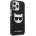 KARL LAGERFELD Гръб Karl Lagerfeld TPE Choupette Head Case за iPhone 13 Pro Max - Черен