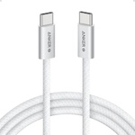 Anker Кабел с бързо зареждане за устройства с USB-C порт - Anker Zolo USB-C to USB-C Cable 240W (180 см) (сив) (A8060H22)
