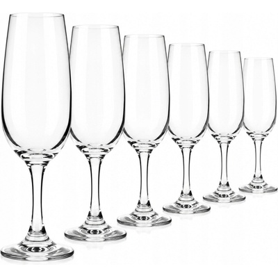 Poháre na šampanské Balance KROSNO 6 x 180 ml