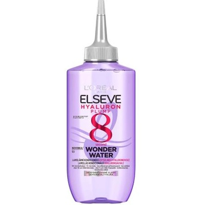 L'Oréal Elseve Hyaluron Plump 8 Second Wonder Water 200 ml ламеларен балсам за интензивна хидратация на косата за жени