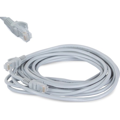 Verk 13128 RJ45, CAT5E, 5m, šedý