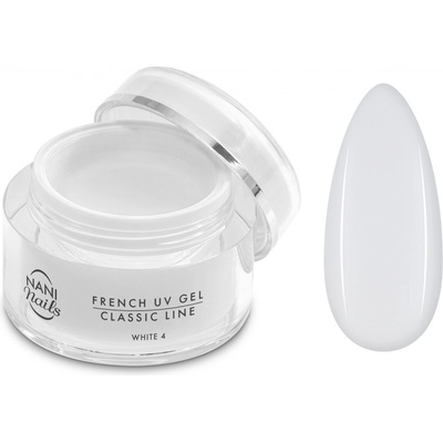 NANI UV gél Classic Line White 4 5 ml