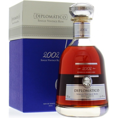 Diplomático Single Vintage 2002 43% 0,7 l (kartón)