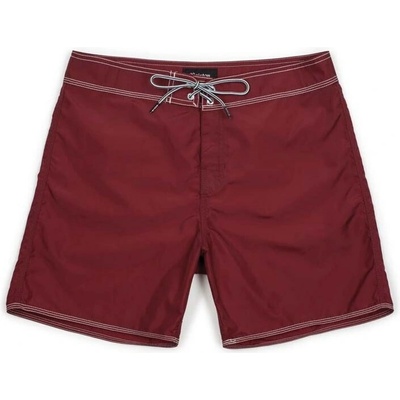 Brixton plavky Bering Ii Trunk Burgundy/White
