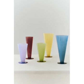 HAY Декоративна ваза от цветно стъкло 23 x 8, 3 x 8, 3 cm (AF574.A602.AU90)