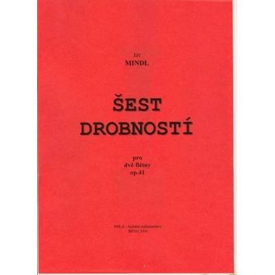 Šest drobností pro 2 flétny op. 41