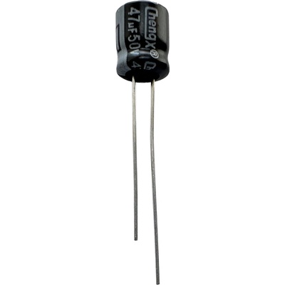 Elektrolytický kondenzátor Chengx 47uF/50V 6.3x7mm 20%