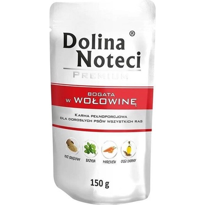 Dolina Noteci Premium s vysokým obsahem hovězího masa 10 x 150 g