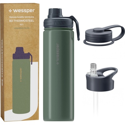 Wessper B3 THERMOSTEEL 700 ml Luminous olive