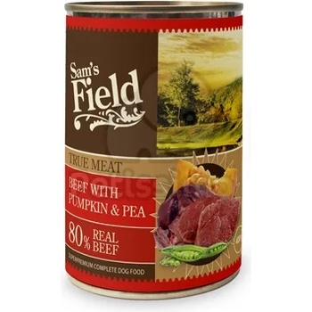 Sam's Field True Meat Beef with Pumpkin & Pea консерва 6 x 400 г
