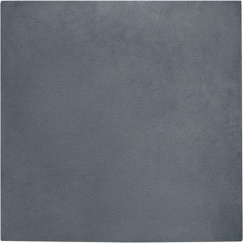 vidaXL Килим с изкуствена заешка козина Антрацит 160 x 160 cm (42021774)