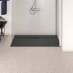 Ideal Standard i. life Ultra Flat S правоъгълно душ корито, наситено черно, 140x70 см (T5241FV)