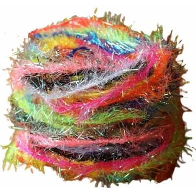 FlyBox Pearl Crystal Hackle 12 mm, černá