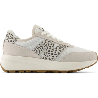 New Balance 370 - White/Leopard