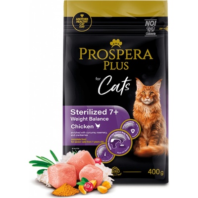 Prospera Plus Sterilized 7+ Chicken Weight Balance 0,4 kg