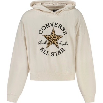 Converse Детски суитшърт с цип Converse, Размер 10A, Цвят Бяло (4CJ841_BIW70)