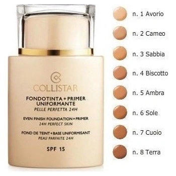 Collistar Evening Foundation + Primer SPF15 1 35 ml